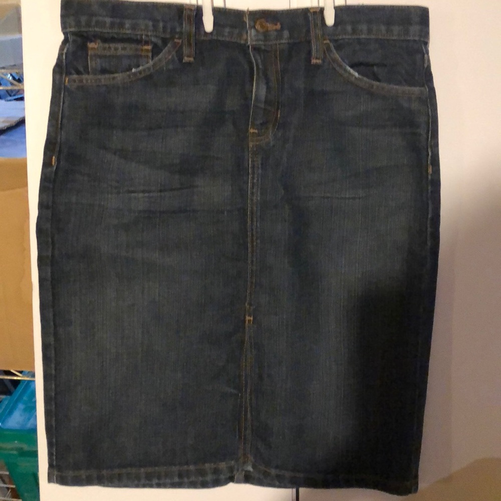 Gap denim skirt